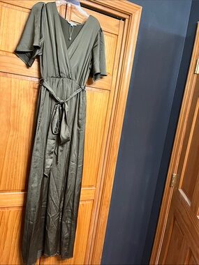Baltic Born Sicily Dress in Olive Green